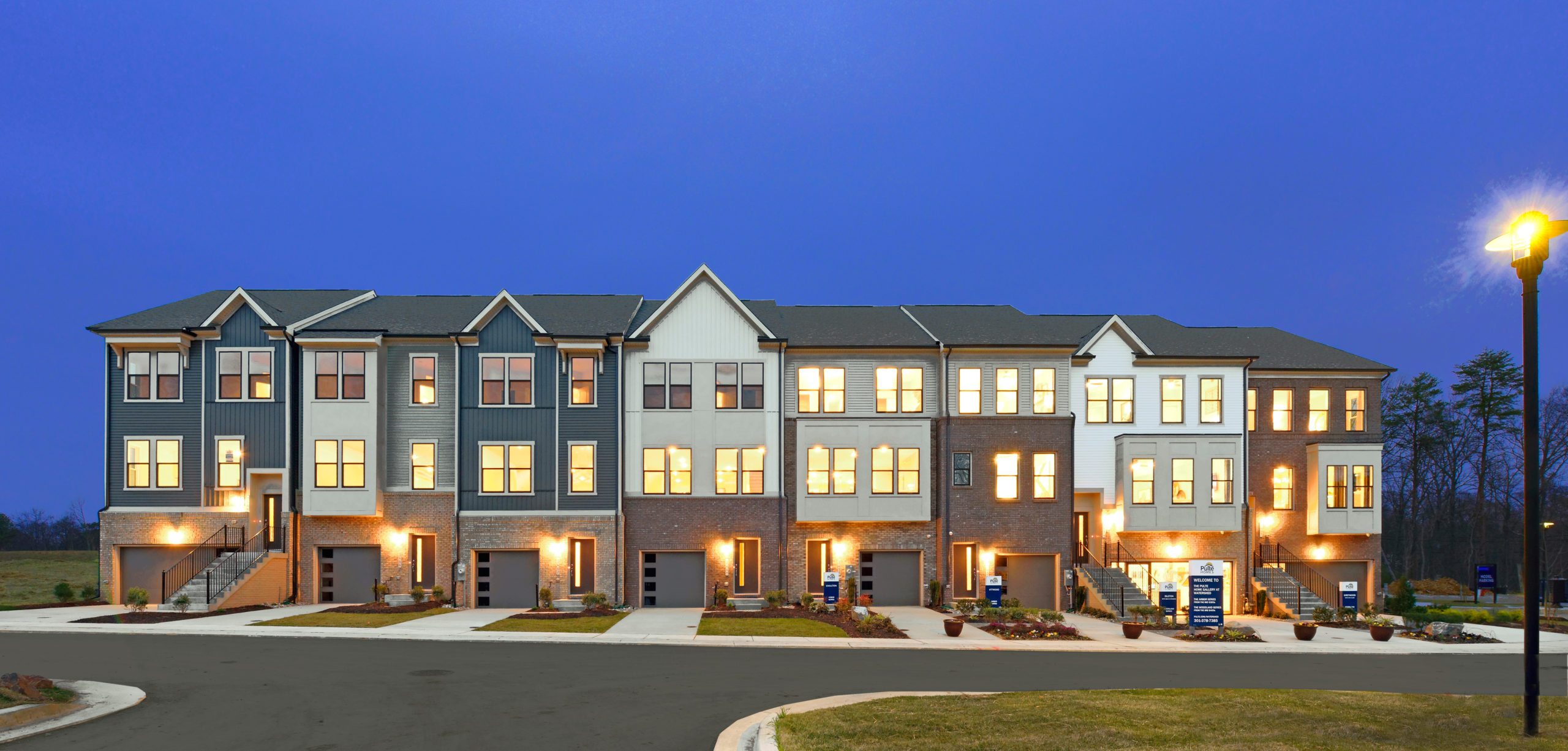 new luxury townhomes on the border of Anne Arundel and Prince Georges County